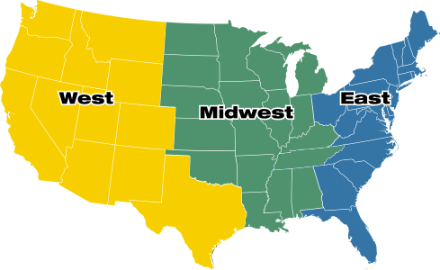 region map